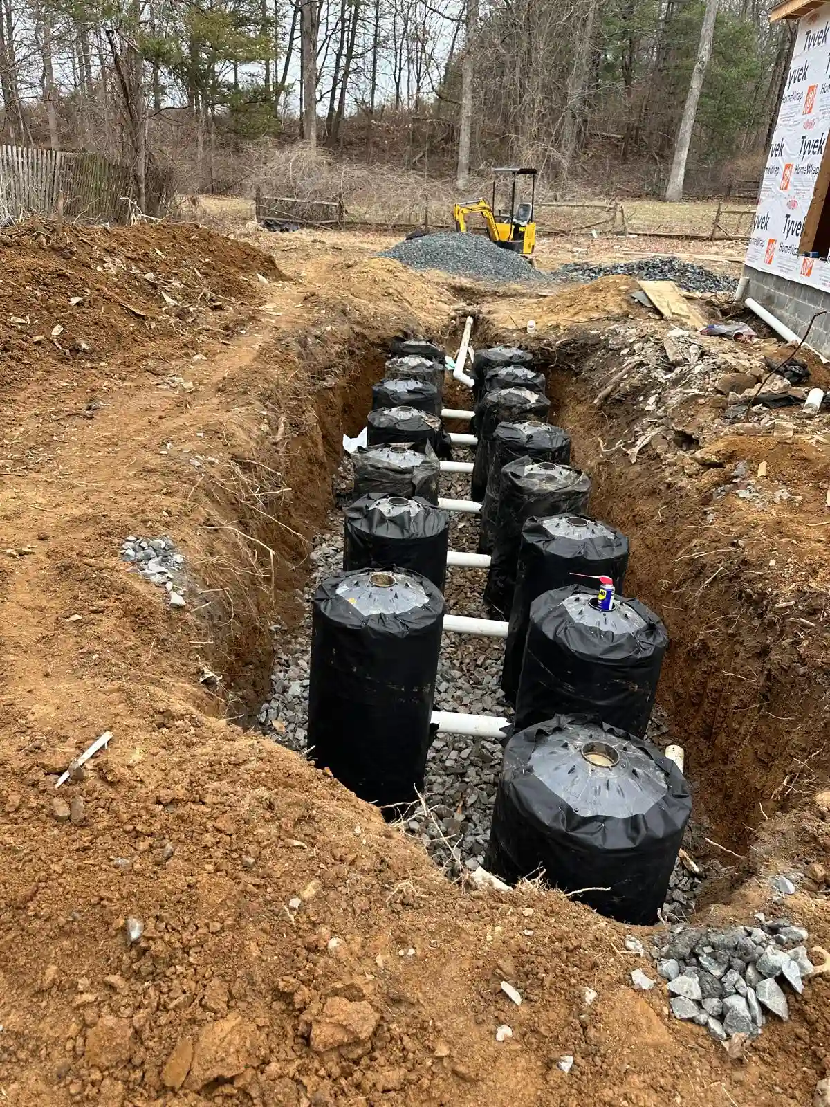 Foundation excavation and preparation work in New Jersey by HC Hery Concret LLC